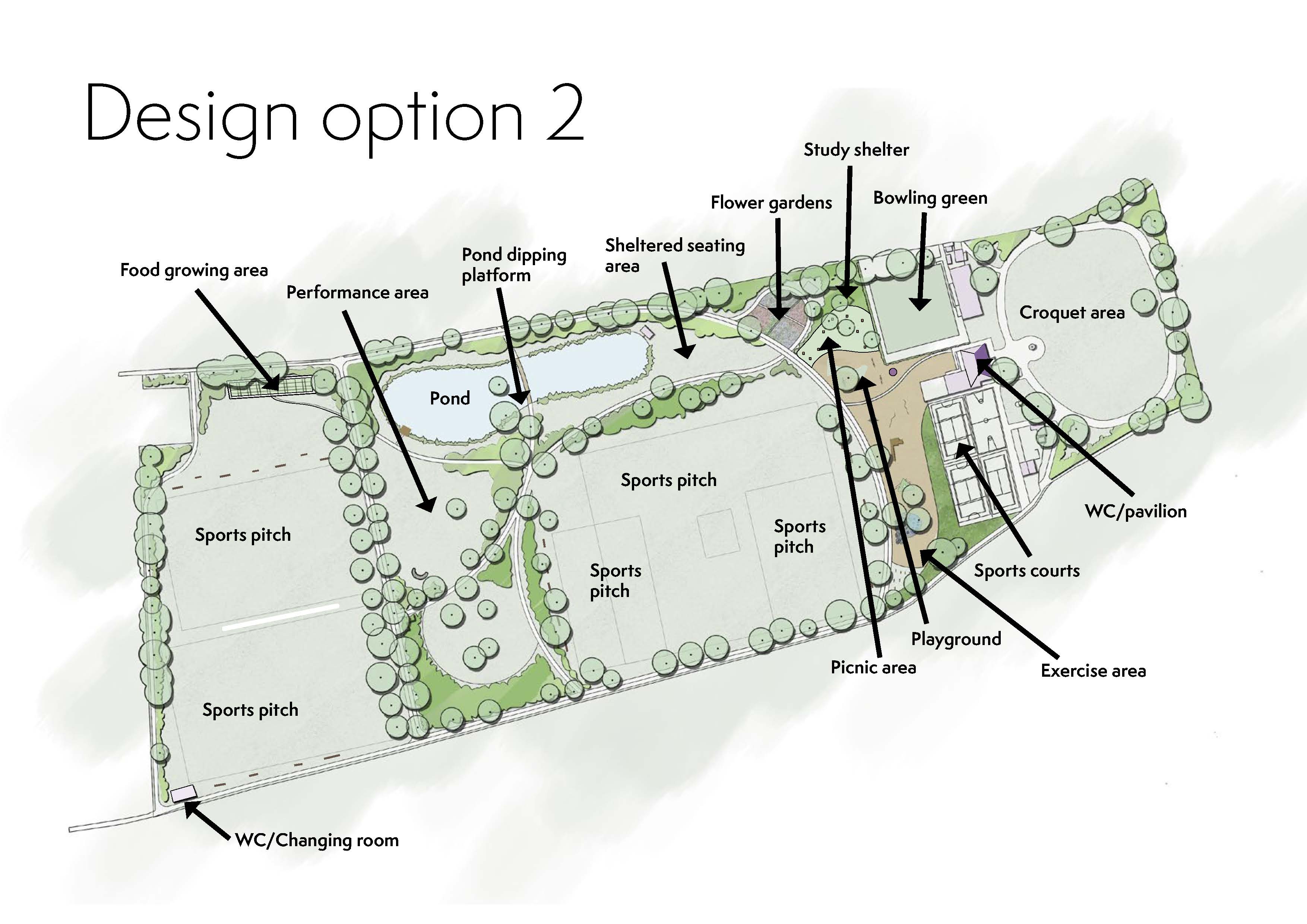 Improving Queens Park, Caterham Tandridge District Council